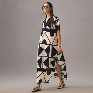 Bel Kazan Poppy Maxi Kaftan Dress XS/Small